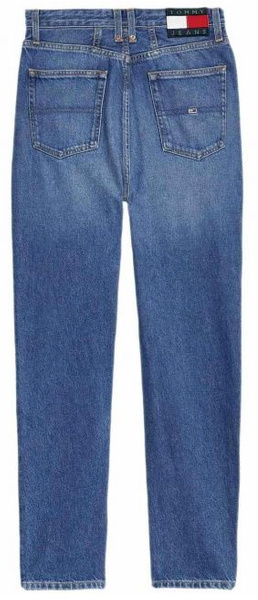 Niebieskie Spodnie Damskie Tommy Jeans DW0DW10287 28/30 Mom Fit