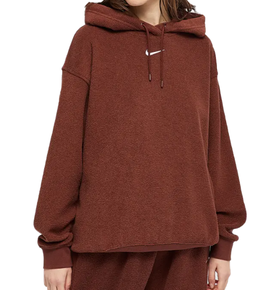 Damska Pluszowa Bluza z Kapturem Nike Sportswear Oversized DD5118-273 XL