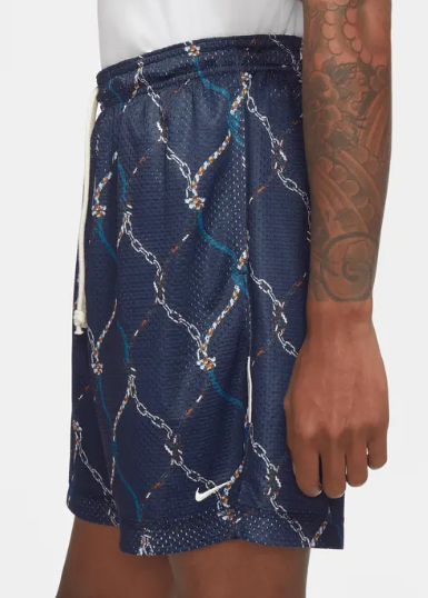 Nike Spodenki Dwustronne Niebieskie - Dri-FIT DQ5722410 - Rozmiar M