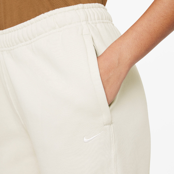 Spodnie Nike Fleece Pant Loose Fit S CW5565-072 Beżowe