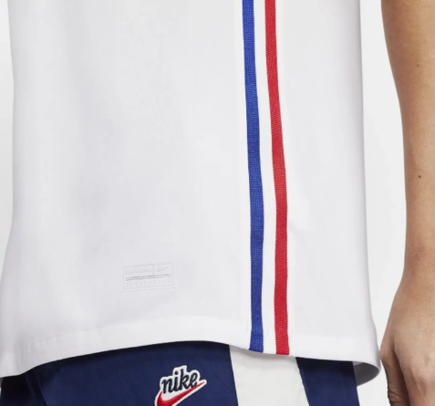 Nike Koszulka Męska - Biała - T-shirt - Breathe Francja Stadium 2020 - CD0699100 - Rozmiar L