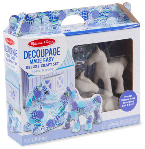 Zestaw Kreatywny Melissa & Doug Koń i Kucyk Paper-Maché