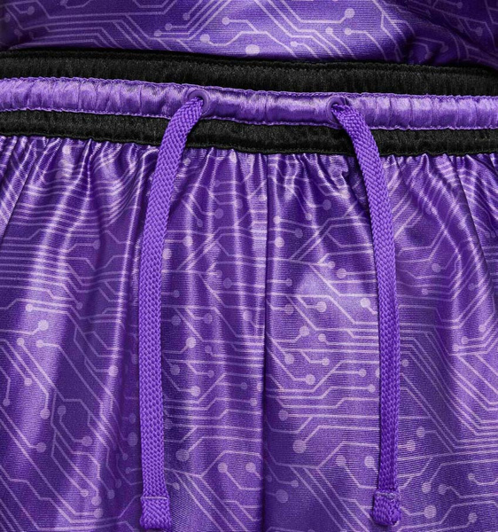 Fioletowe Męskie Spodenki Nike LeBron Goon Squad M DJ3875-560