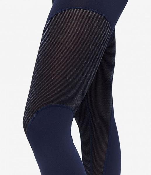 Niebieskie Legginsy Damskie Nike M A09228451 Pro Warm 7/8