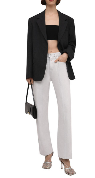 Top Bralette Calvin Klein K20K203721BEH Czarny S Krótki 