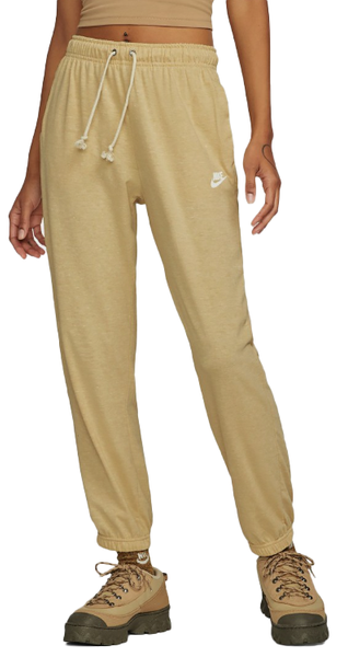 Żółte Spodnie Nike L Damskie DM6390-252 Gym Vintage Casual