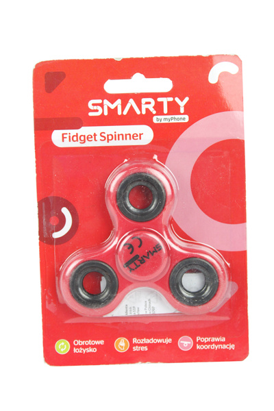 FIDGET  SPINNER SMARTY BY MYPHONE CZERWONY