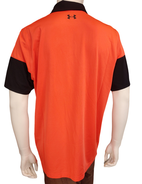Pomarańczowa Koszulka Polo Męska Under Armour 1361825001 L HeatGear