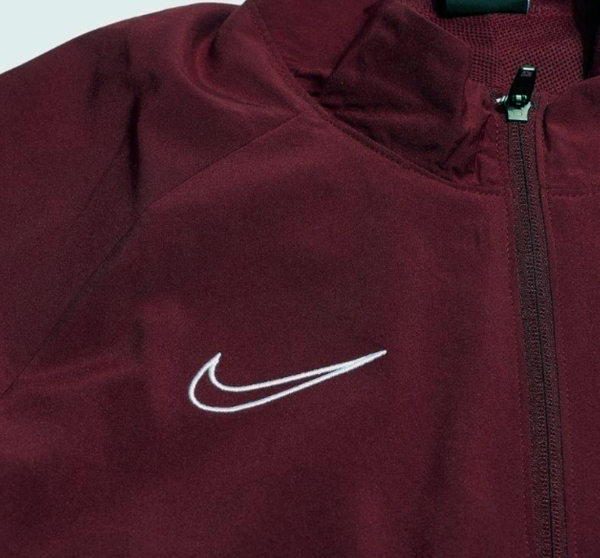 Bordowa Bluza Juniorska Nike Academy 21 CW6121-677 M