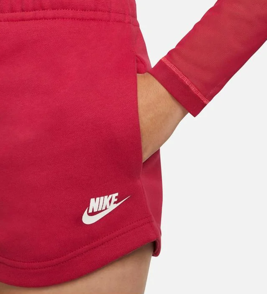 Spodenki Damskie Nike Essentials Fleece S DZ3511-614 – Czerwone