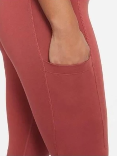 Nike Legginsy Damskie - Treningowe - Czerwone - Rozmiar M - Air Sportswear - DN4865-691