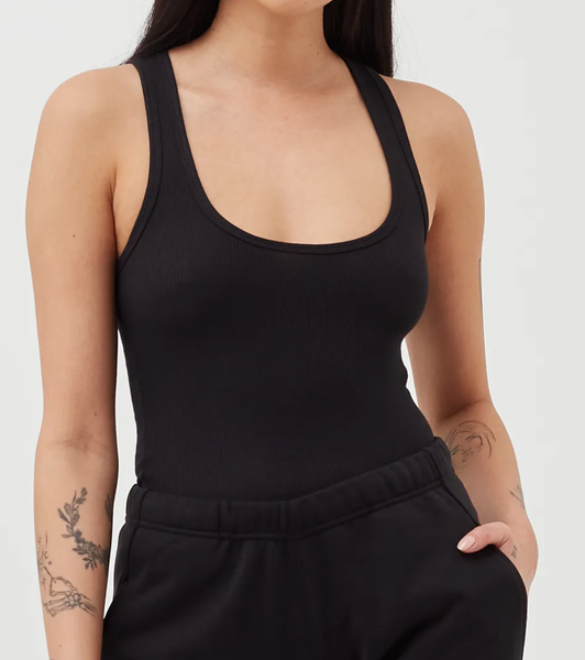 Koszulka Damska Calvin Klein - Czarny Top - Bawełniany - Rozmiar S - 0040114WAE UB1