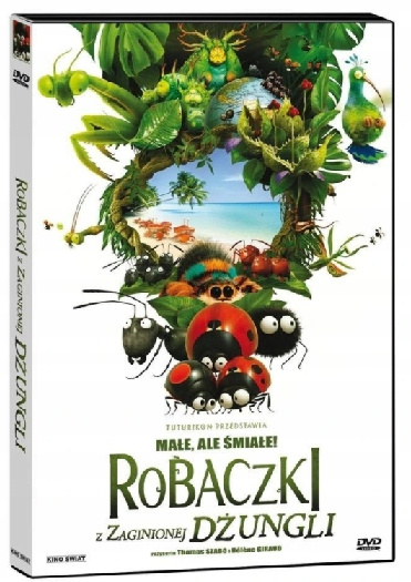 MAŁE  ALE ŚMIAŁE ROBACZKI Z ZAGINIONEJ DŻUNGLII dvd