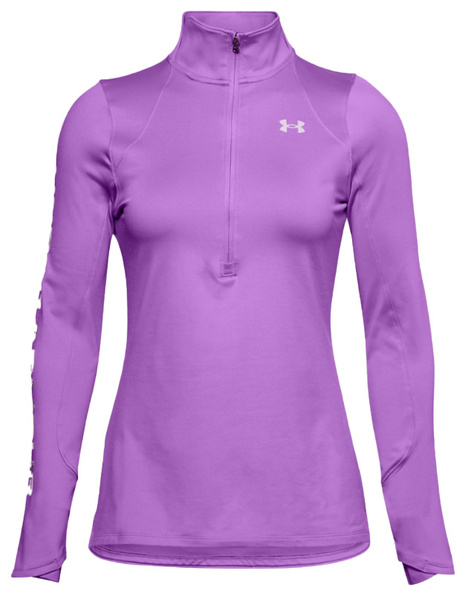Fioletowa Koszulka Damska Under Armour SM 1359691568 ColdGear Run