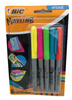 Markery Permanentne BIC Intense 5 szt. Żywe Kolory