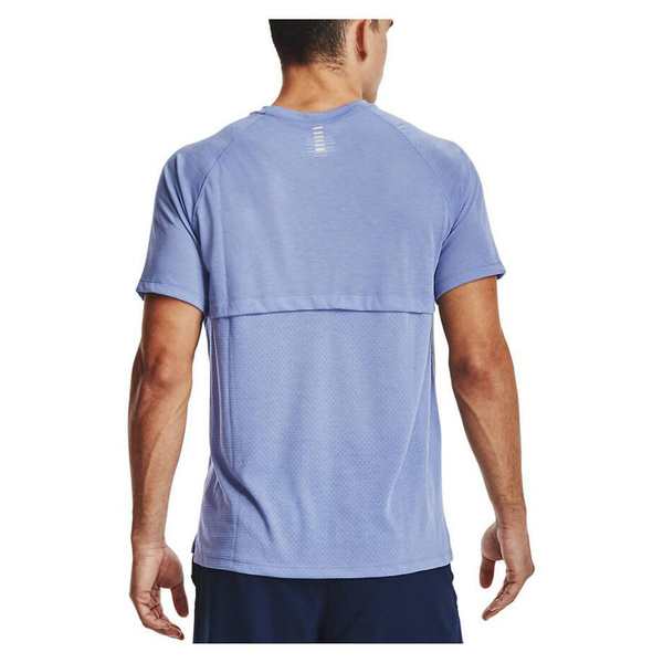 Niebieska Męska Koszulka Under Armour Fitted Streaker 1361469420 L