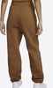 Spodnie Nike Fleece Pant Loose Fit XXS CW5565-270 Brązowe