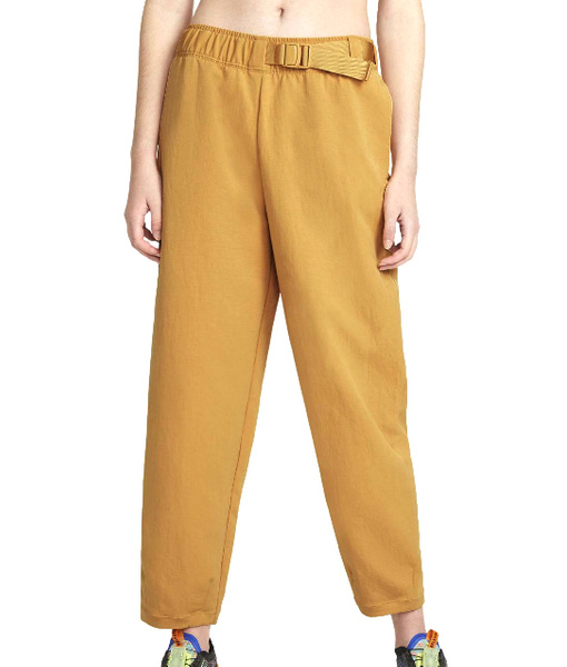 Brązowe spodnie damskie Nike Tech Pack CZ8940-204 L Wysoki Stan