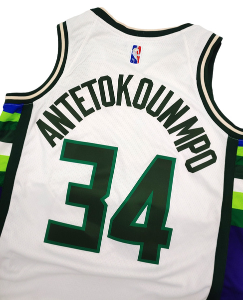 Koszulka NBA Swingman Nike Antetokounmpo Bucks City Edition DB4035100 XS