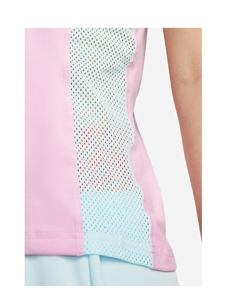 Różowy top damski Nike DR6795-676 S Court Dri-FIT Slam Tank