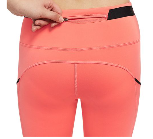 Nike Legginsy Damskie - Do Biegania - Rozmiar M - Pomarańczowe - Trail Running Epic Luxe Reflective - CZ9596-858