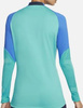 Nike Bluza Damska bez Kaptura - Treningowa - Niebieska - Zamek pod szyją - Rozmiar L - FC Barcelona Strike Elite 2022/23 - DJ8628-359