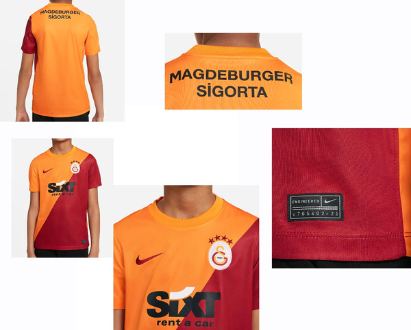 KOSZULKA  NIKE GALATASARAY DZIECIĘCA CW2519837 XL 158-170cm