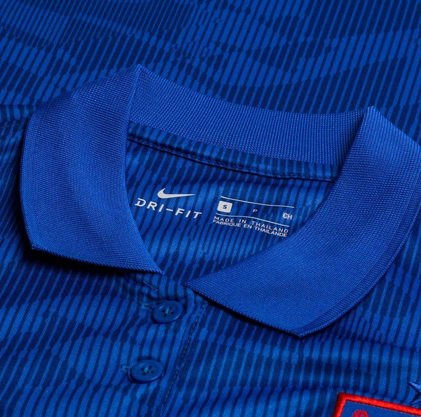 Damska koszulka Nike Breathe Anglia Dri-FIT Niebieska L CD0894-430