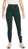 Nike Legginsy Damskie - Zielone - Rozmiar XS - Sportswear Essential - CZ8528-397