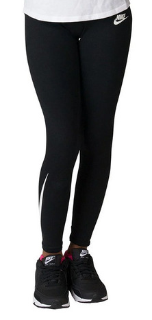 Czarne Legginsy Dziewczęce Nike Classic S AJ6842010