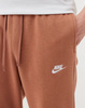 Brązowe Spodnie Dresowe Nike Club Fleece S BV2707215