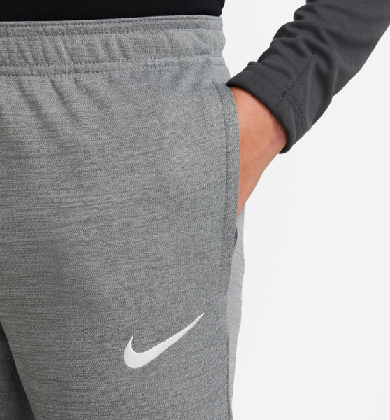 Szare Spodnie Junior Nike Dri-FIT Academy z Białym Logo XL DQ8902077
