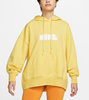 Żółta Bluza Damska Nike DM6775-709 M Oversize Kaptur