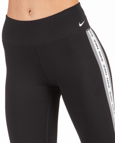 Czarne Legginsy Damskie Nike M CJ3928-010 One Tight Fit