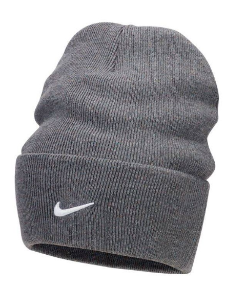 Szara Czapka Nike DV3348-084 One Size Unisex Beanie