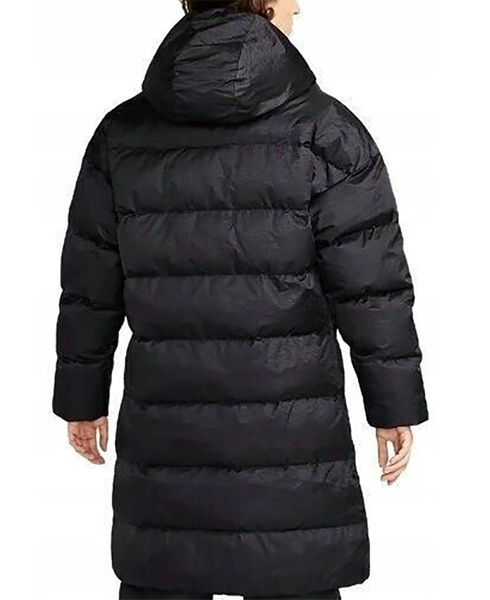 Nike Kurtka Damska Parka - Czarna - Wodoodporna - Sportswear Therma Fit Primaloft - DV5217-010 - Plus Size - Rozmiar 2X