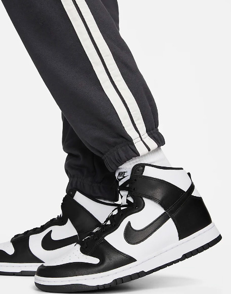 Ciemnoszare Joggery Męskie Nike Retro Fleece DX5682045 S