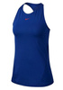 Niebieski Top Damski Nike Pro Mesh AO9966-455 Slim Fit XL