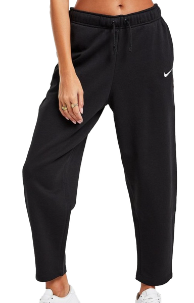 Czarne Spodnie Dresowe Nike DD5636-010 XS Damskie Fleece Loose Fit