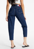 Tommy Jeans Spodnie Damskie - Niebieskie - Mom Jean - Rozmiar 32/32 - DW0DW10743