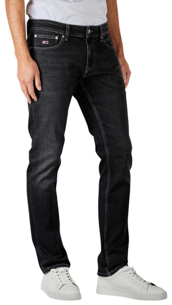 Czarne Jeansy Męskie Tommy Jeans Scanton Slim DM0DM11473 34/32