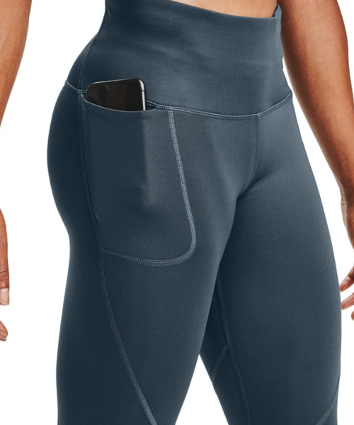 Niebieskie Damskie Legginsy Under Armour ColdGear 1359692467 S/M