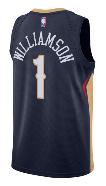 Czarna Koszulka NBA Pelicans Williamson Icon Edition XL - CW3674424