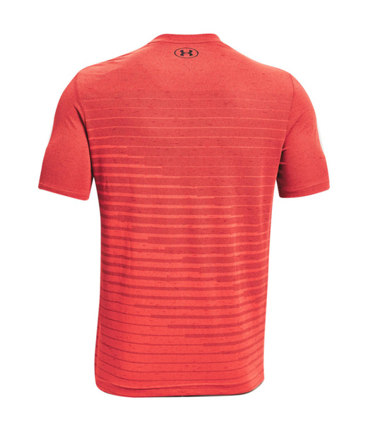 Czerwona Męska Koszulka Under Armour HeatGear 1361133-690 L