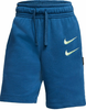 Niebieskie Spodenki Nike CW1026-499 S Junior Chłopięce