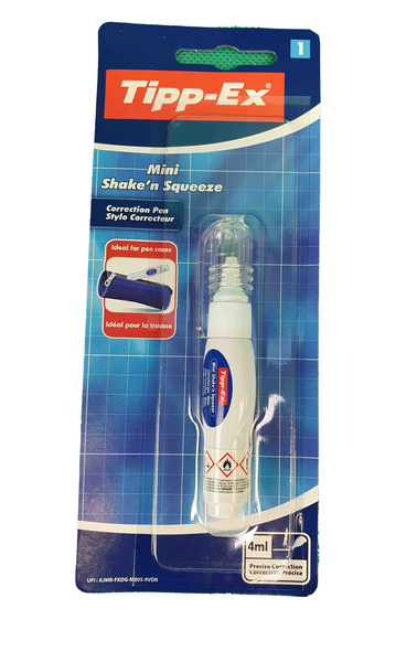 Korektor Tipp-Ex Mini Shake 'n Squeeze 4 ml Blister