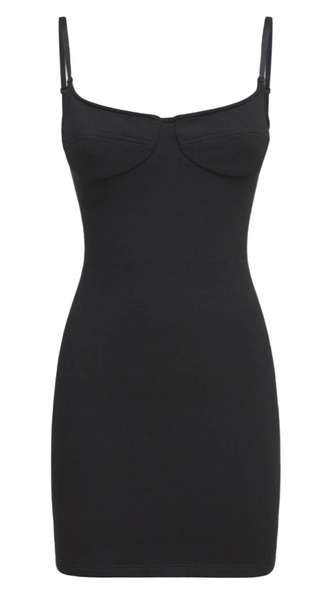 Calvin Klein Sukienka Gorsetowa - Czarna - Mini - Dopasowana - Rozmiar S - K20K203542SBEH