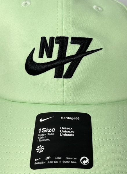 Zielona Czapka Nike DM8910-376 One Size Unisex Tottenham