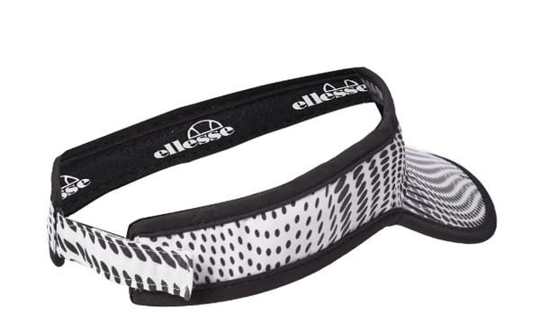 Biały Daszek Ellesse Spring Trevico SERA3093 z Kropkami