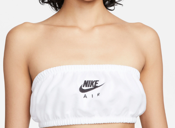 Biały top damski Nike DM6460-100 S Air Futura Bandeau